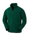 Heren Fleece Vest Result Recycled R903X Forest Green